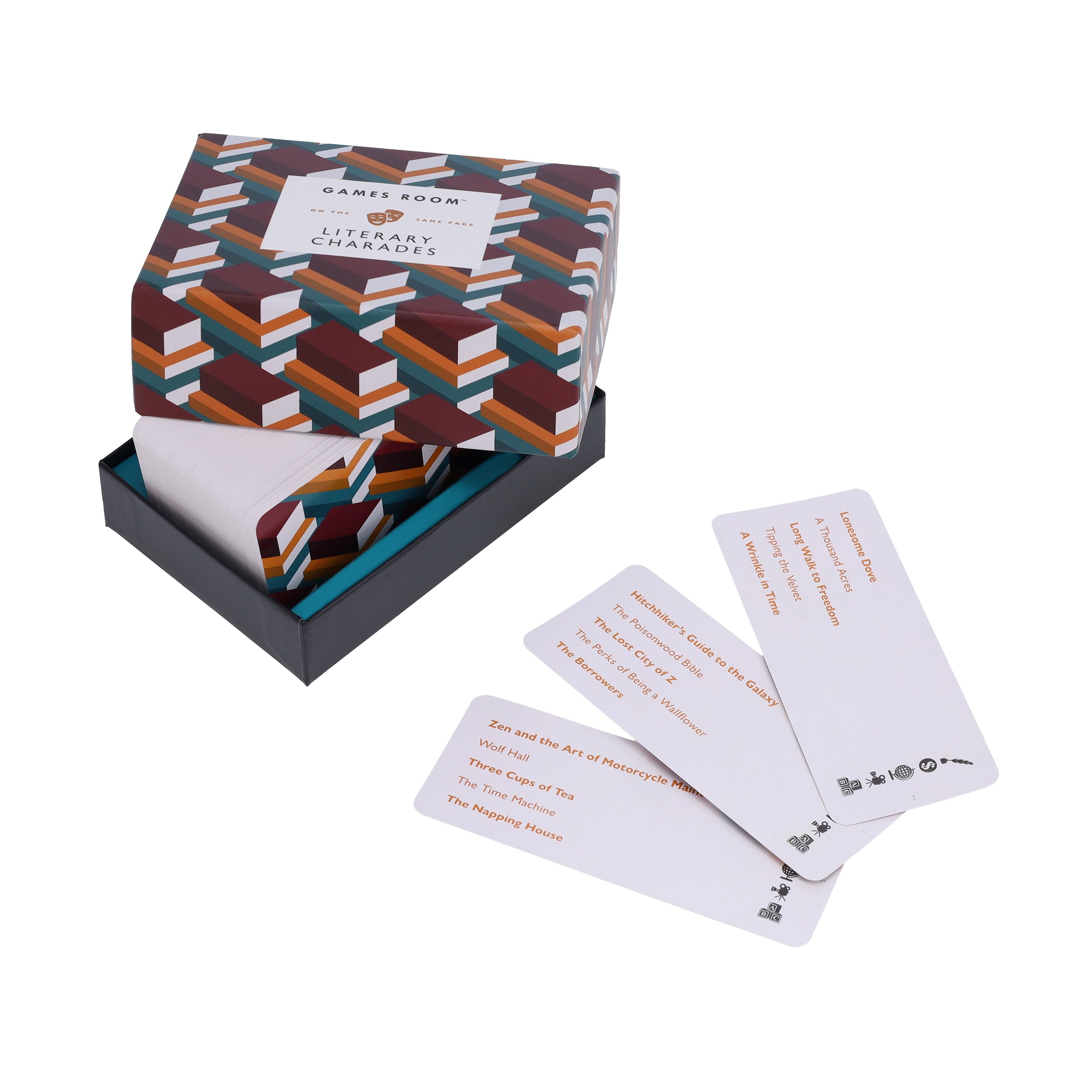 Abrams & Chronicle Books – wholesale Card game – Literary Charades (Game)1