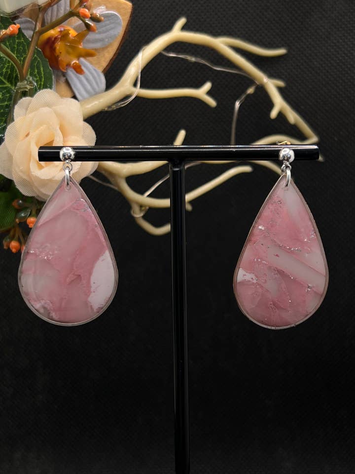 KELLIE - Pink & White Marble for wholesale by Astora Handmade