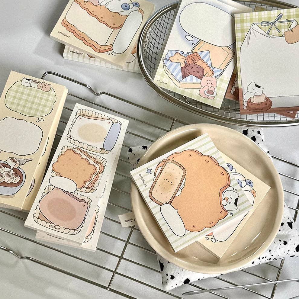 Hello Claws Limited - Wholesale Notepad - Hello Cat | Cookie Memo Note Pad7