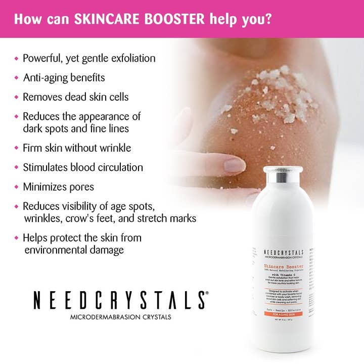 JMB Products Inc. / NeedCrystals – wholesale Ansiktsexfoliant/Scrub – Microdermabrasion Kristaller Face Scrub med vitamin C.4