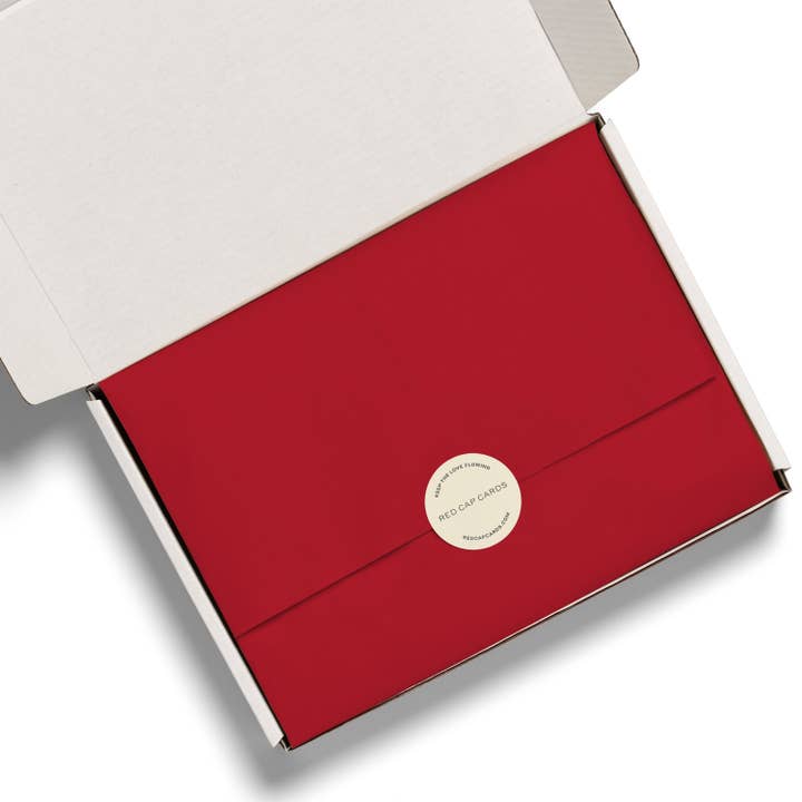 Red Cap Cards – wholesale Mjukpapper – Rött silkespapper
