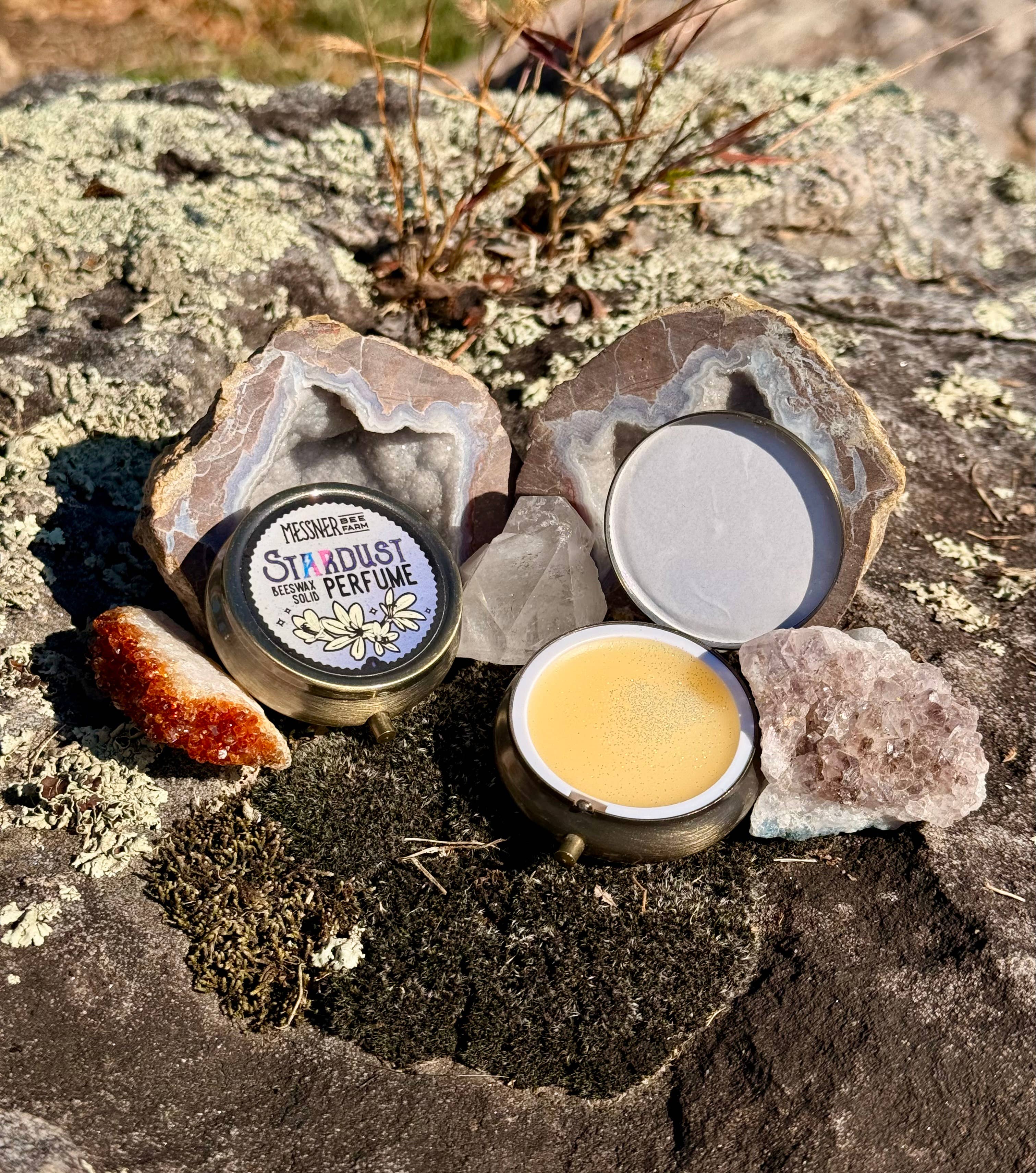 Messner Bee Farm - Wholesale Solid Perfume - Solid Perfume - Stardust - Handmade with Beeswax 1