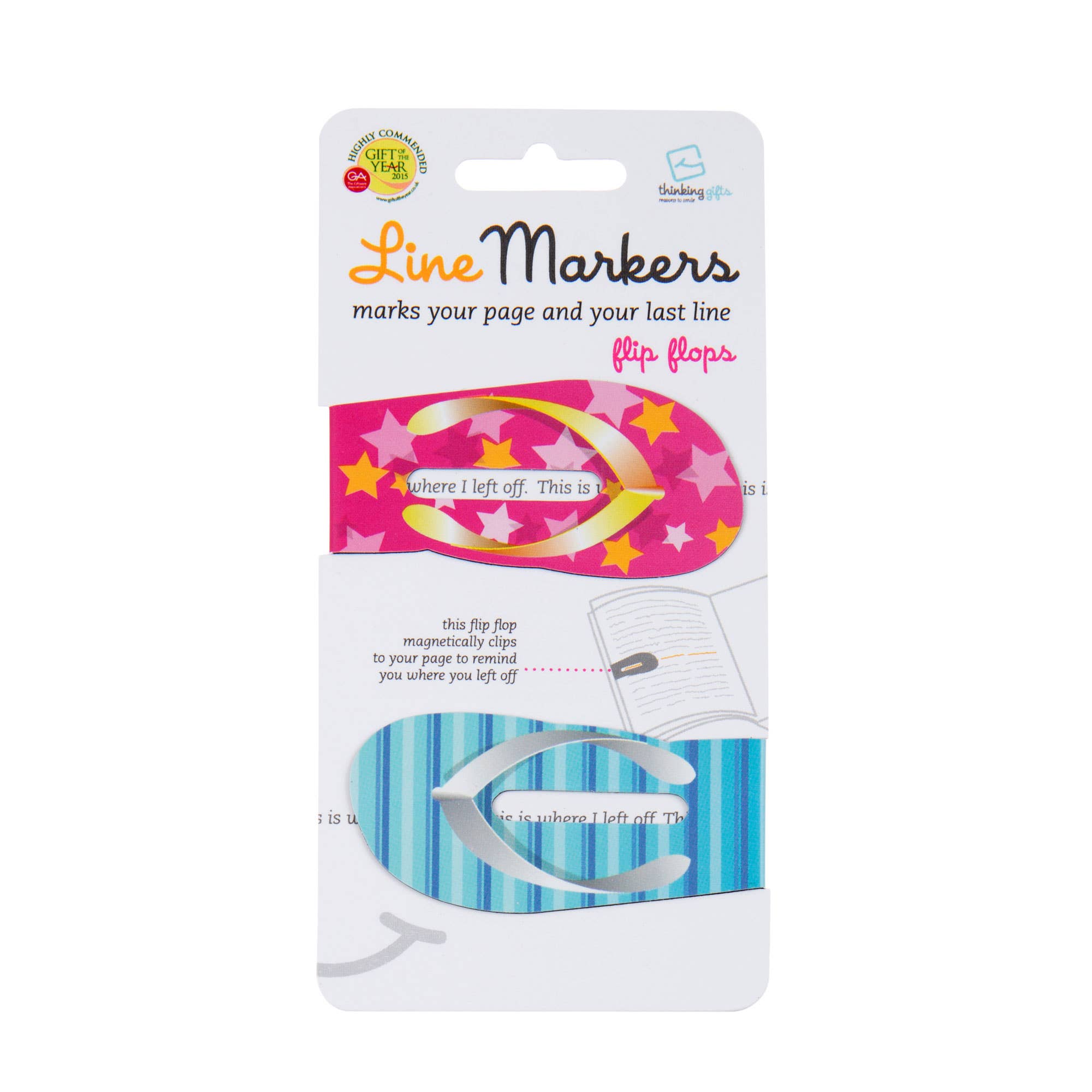 Thinking Gifts Company Ltd – Marcador por atacado – Conjunto de 2 Livros Magnéticos/Marcador de Página8