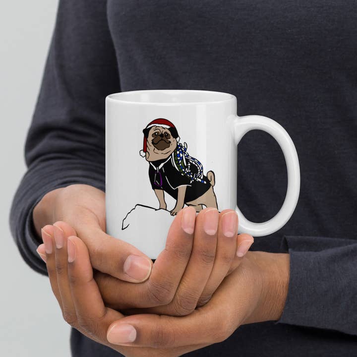 Club No-Kill 2027 Coffee Mugs - Wholesale Coffee Mug - Vinny the Pug Coffee Mugs 12