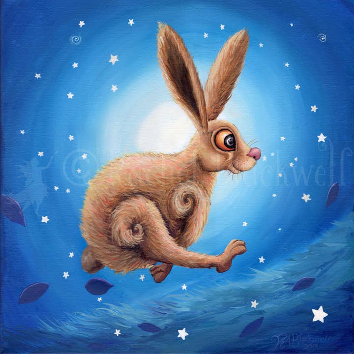 The Cosmic Runner - Giclee Print for wholesale by Ethereal Earth