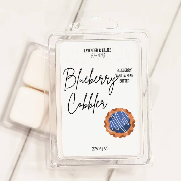 Crumble ai Mirtilli - 2,75oz Lusso Cera di Cocco Fusa per la vendita all'ingrosso da parte di Lavender & Lillies