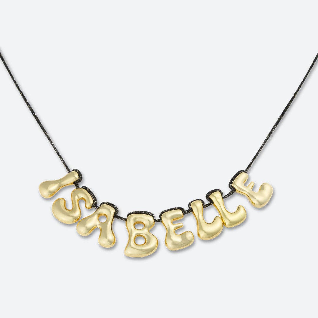 La Mome Bijou - Wholesale Pendant/Charm Necklace - 8 LETTER NECKLACE8