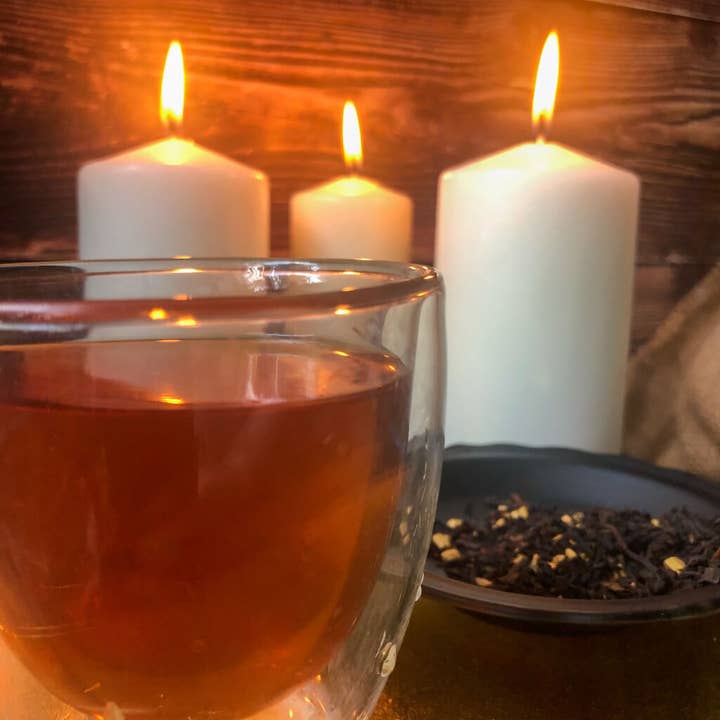 Teamancy - Vente Thé en vrac - Thé noir en vrac au caramel bourbon fumé1