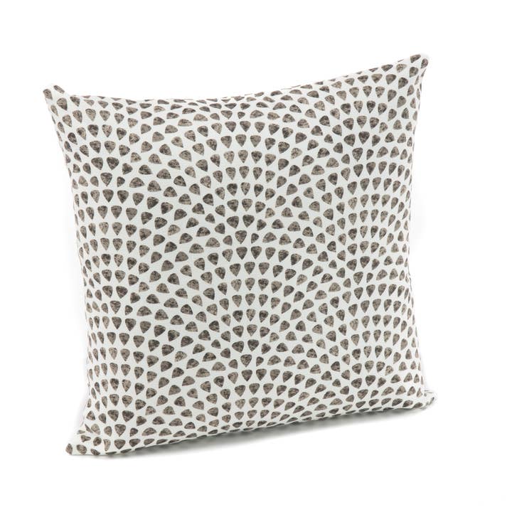 TerraSol Italia Riad Taupe 20x20" Outdoor Toss Pillow for wholesale by TerraSol