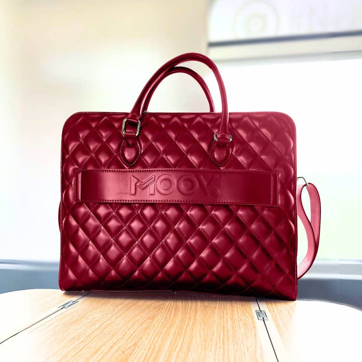 REMOVED BRAND - Vente Sac d'ordinateur – femme - Sac pour ordinateur portable pour femme, extérieur luxueux à motif de losange