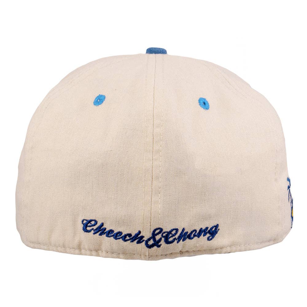 Cheech and Chong Nice Dreams Tan Fitted Hat for wholesale on Faire3