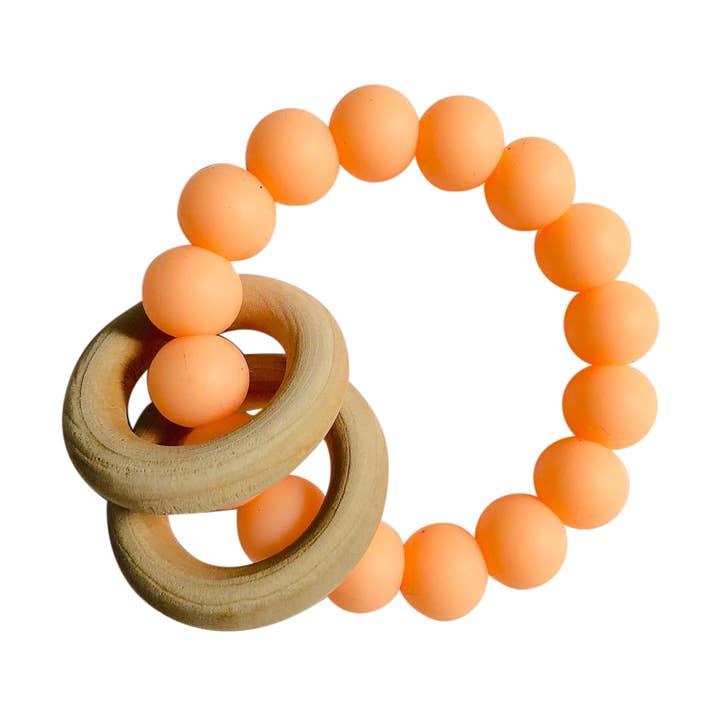 Baby Wooden Teether for wholesale by Summer Lulu
