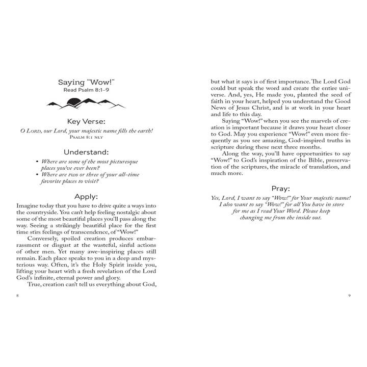 Barbour Publishing, Inc. - Wholesale Religion - The 5 Minute Bible Study for Men1