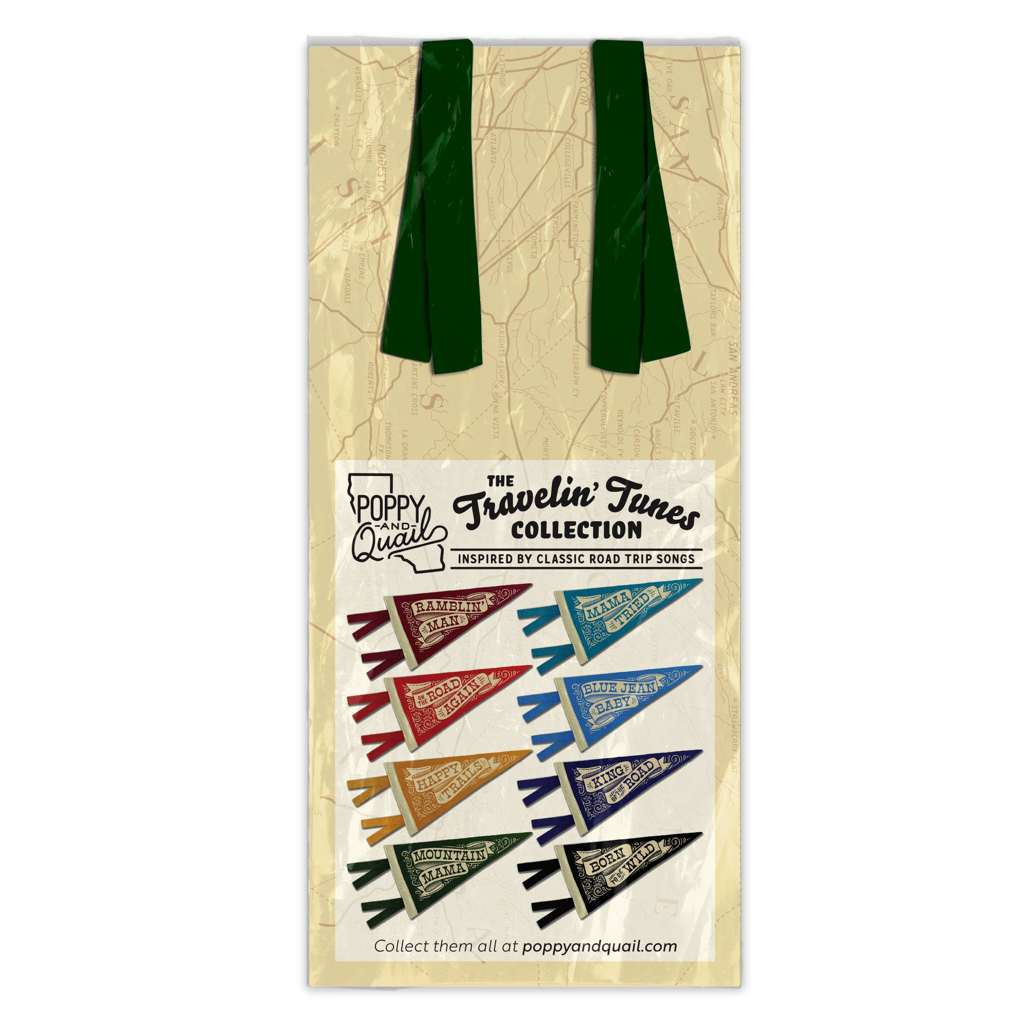 Poppy & Quail - Wholesale Flag - Mountain Mama Mini Pennant2