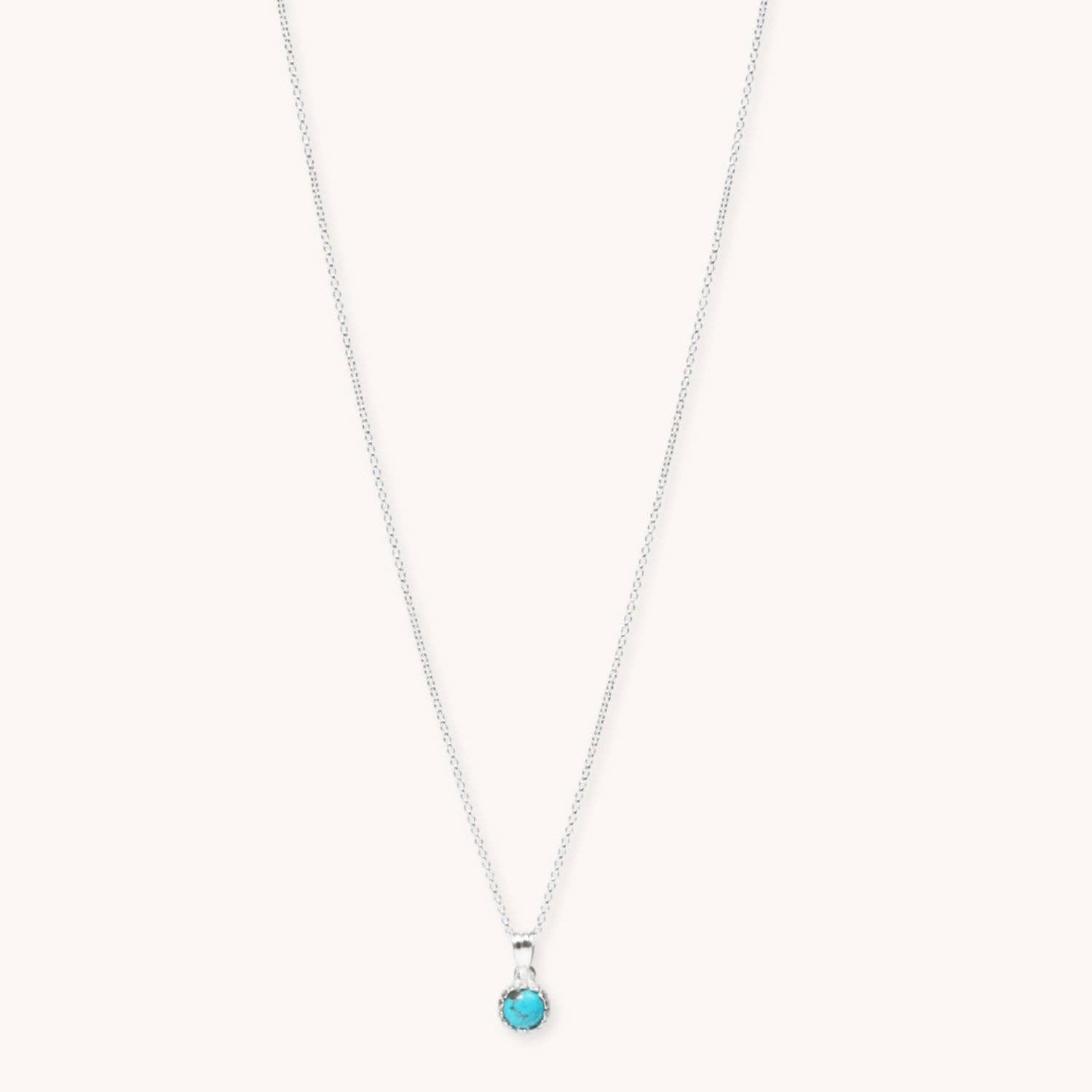 T.Skies Jewelry – Colar pingente/pendente por atacado – Radiante: Pendente Heartstone Turquesa5