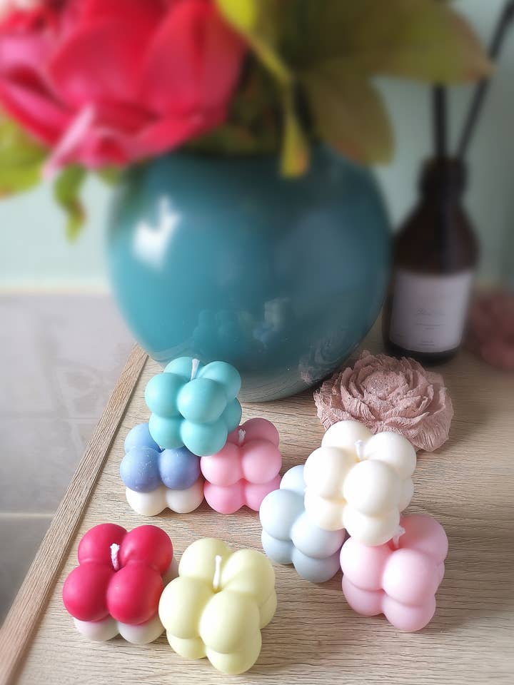 Candela a forma di sfera cubica per la vendita all'ingrosso da parte di Biotandem