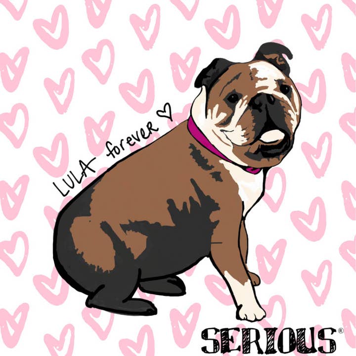 Serious Lip Balm - Wholesale Lip Balm - Our Best Girl - Lula the Bulldog Donut Lip Balm