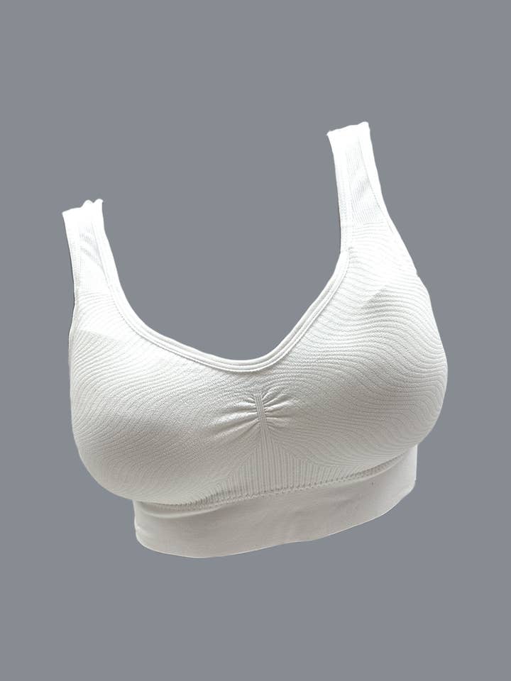 Assorted Super comfort bra with plunge collar/V32045 for wholesale on Faire4