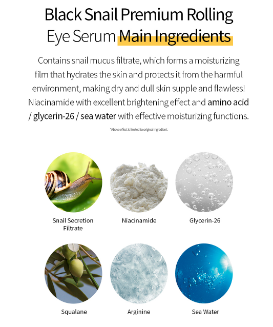 Best Beauty Group - Wholesale Eye Cream/Gel - FARMSTAY Black Snail Premium Rolling Eye Serum9