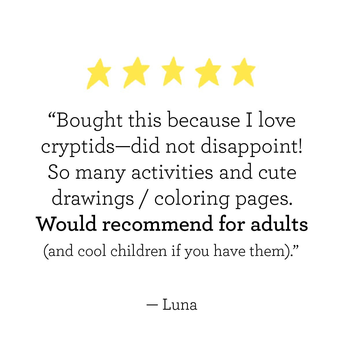 Your Very Favorite - Wholesale Coloring Book - Kids & Baby - Legendary Monsters CRYPTIDS Coloring, Activity, Jokes + MORE8