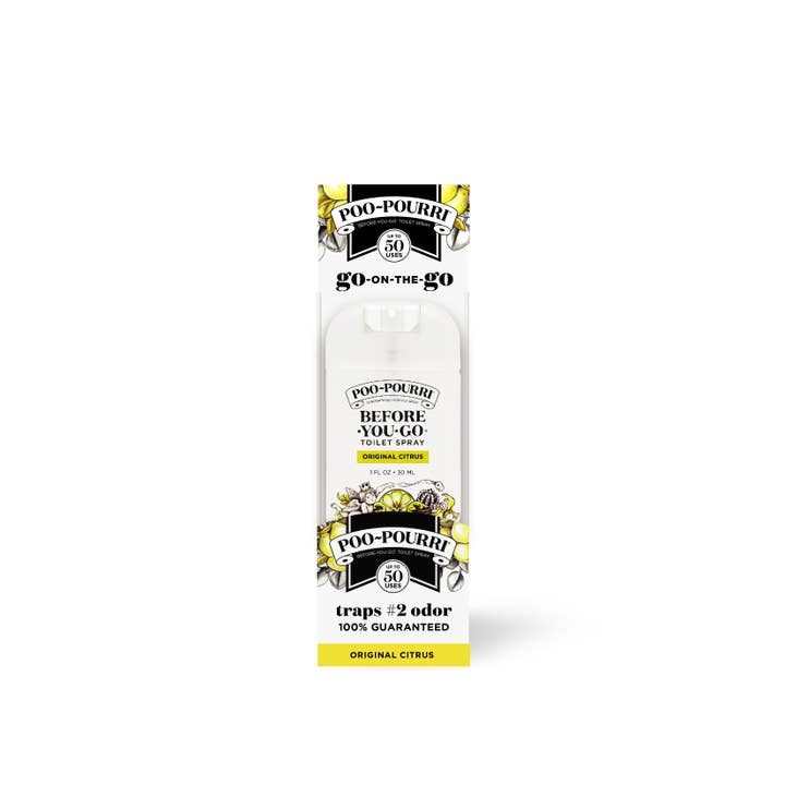 ~Pourri - Wholesale Toilet Spray - Poo~Pourri 1oz Pocket Sprayer 32ct 4 Tray - Original Citrus