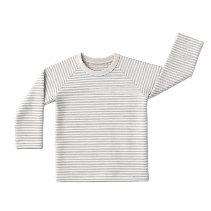 Tate & Adele - Wholesale T-Shirt - Kids - Striped Raglan Tee8