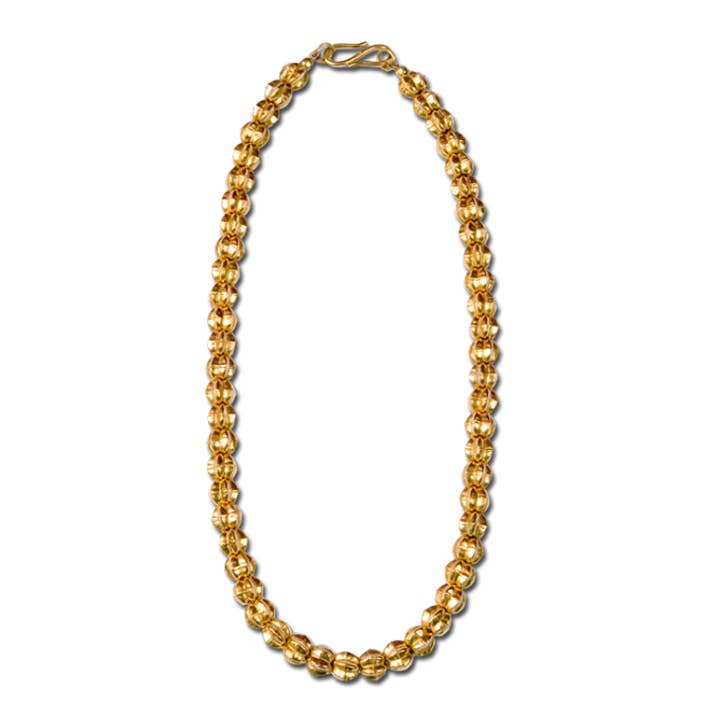 STAR POD GOLD NECKLACE for wholesale by Himatsingka