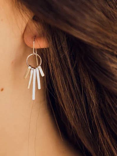 Sunburst øreringe for engroshandel hos Andrea Watson Designs