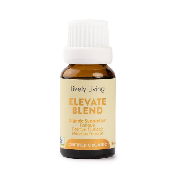 Elevate - Certified Organic Essential Oil Blend 15ml for wholesale by Lively Living
