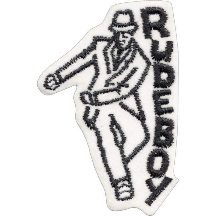 Aufnäher - Ska - Rudeboy Skanking für den Großhandel von Square Deal Recordings & Supplies