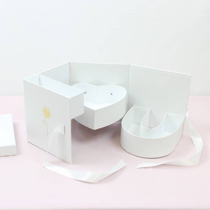 Elegant Design Supply - Wholesale Geschenkdoosje - Roterend monogram I Love You Flower geschenkdoos6