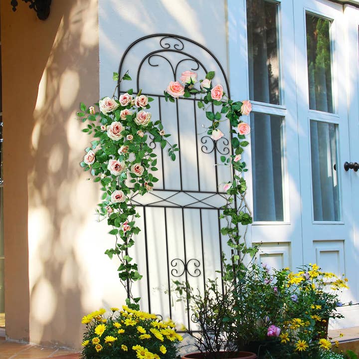 EP Design Lab - Vente Treillis - Treillis d'escalade en métal, décoration de jardin en fer4