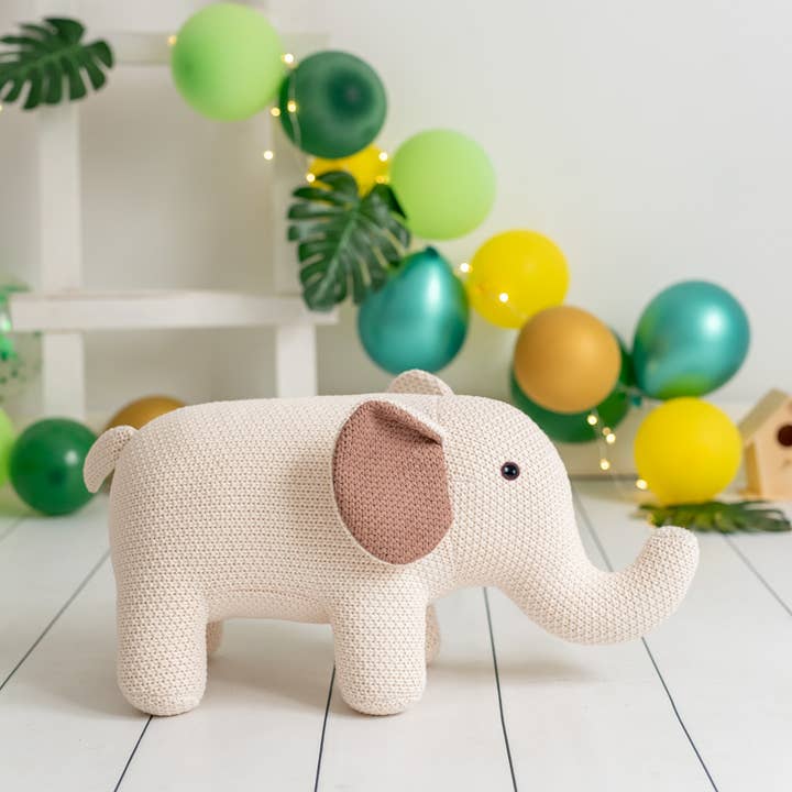 Crochetts - Wholesale Stuffed/plush toy – Kids & baby - PLUSH ELEPHANT BUBA 100% COTTON4