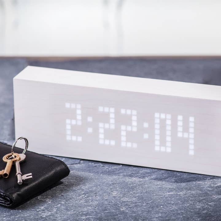 Gingko Design – wholesale Alarm clock – Message Alarm Clock2