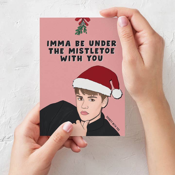 Bonne Nouvelle - Venta al por mayor Tarjetas de Navidad - Tarjeta de Navidad de Justin Bieber7