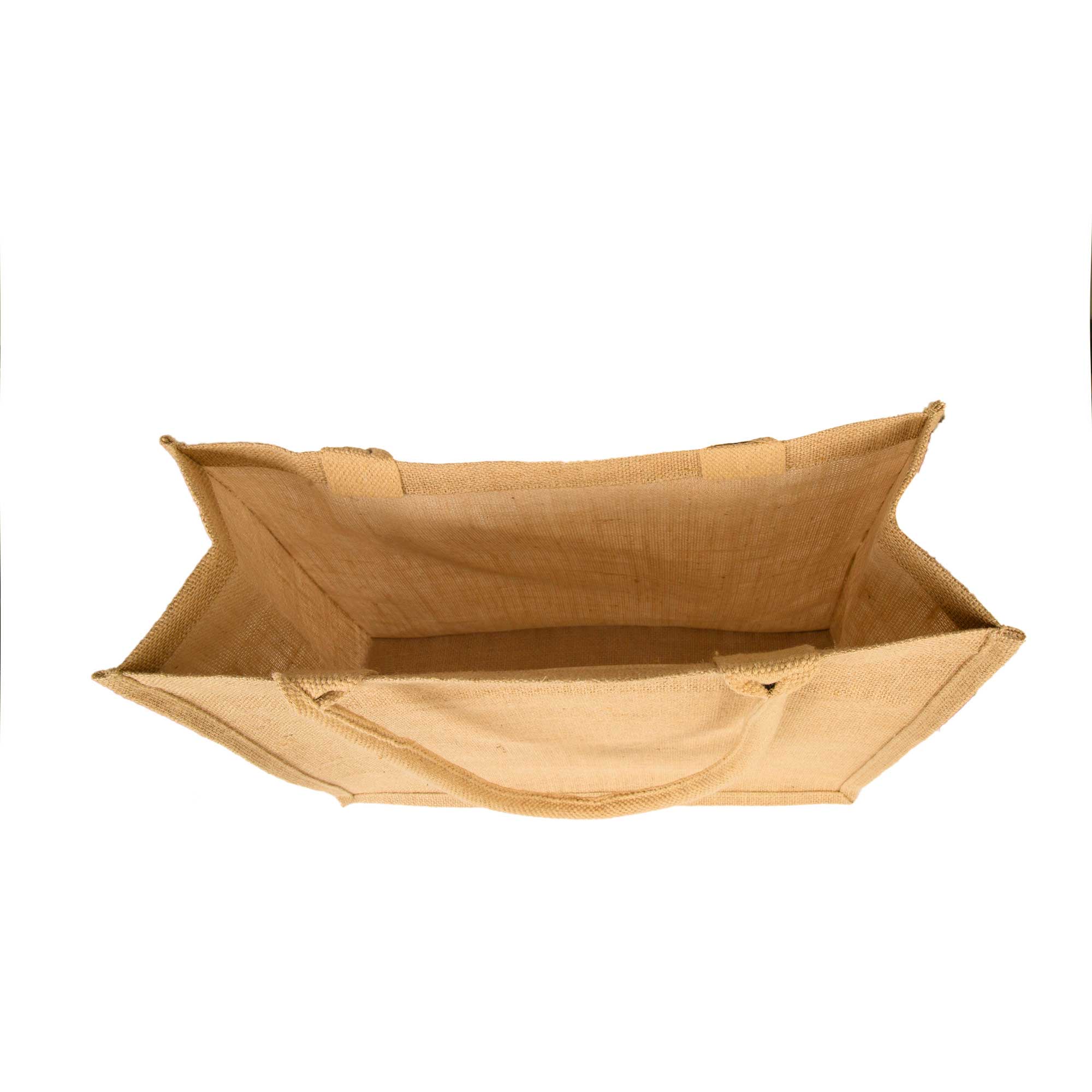 ecojutebags – wholesale Livsmedels-/Shoppingväska – 12 juteväskor för shopping 12"x16"x6" livsmedel & resa8