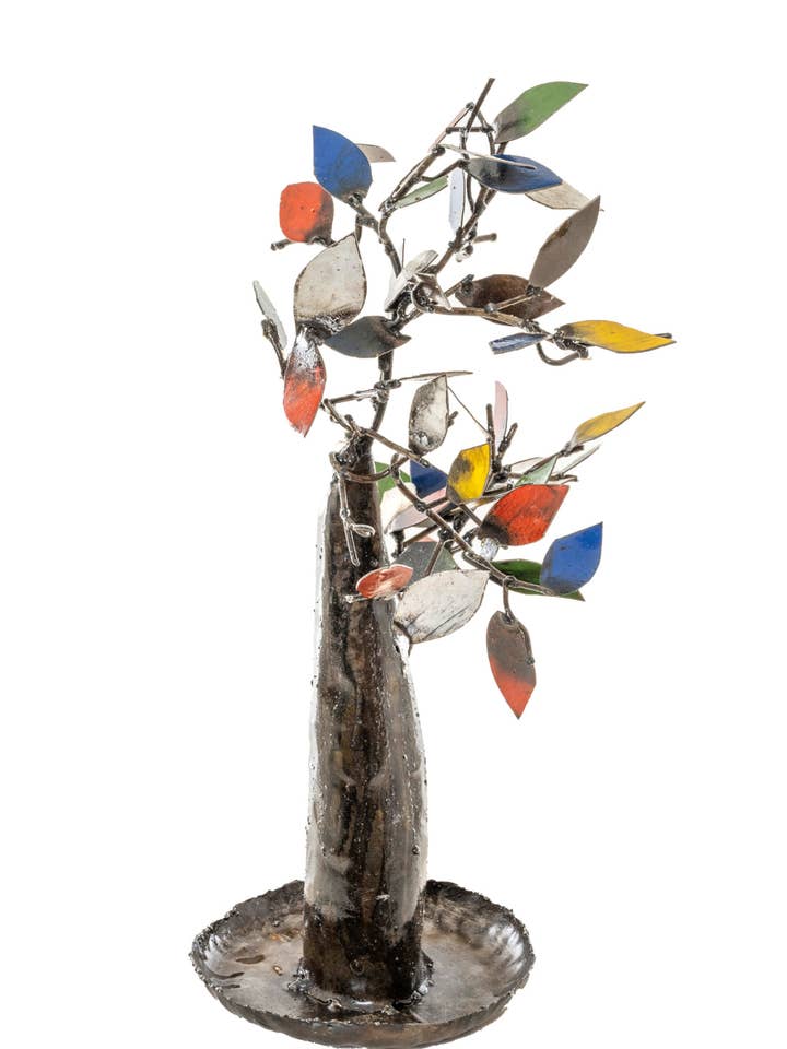 METALEN KLEURRIJKE VOGELVOEDER VOOR BOMEN voor wholesale door Zimba-Arts