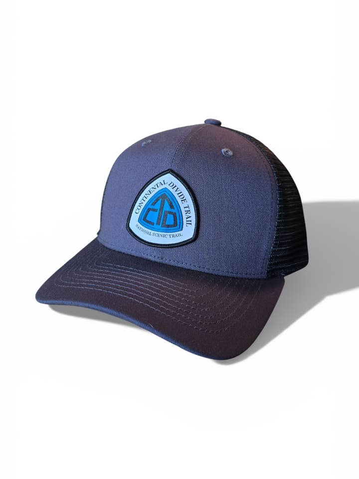 Continental Divide Trail Trucker Hat With CDT Official Patch for wholesale by PNW Apparel