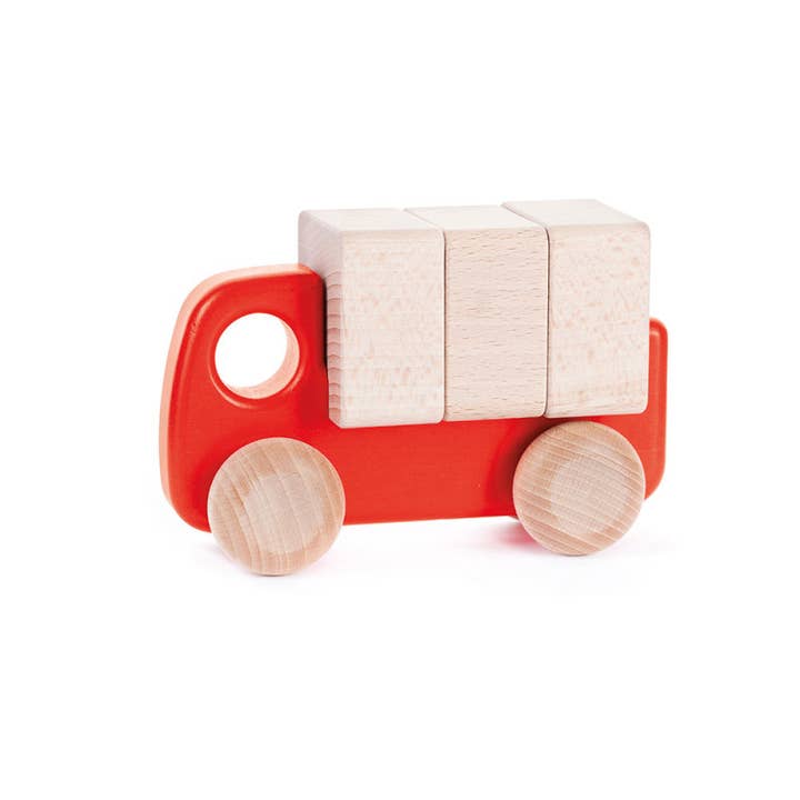 BAJO WOODEN TOYS - Wholesale Wood Toy - Kids - Truck with Blocks3