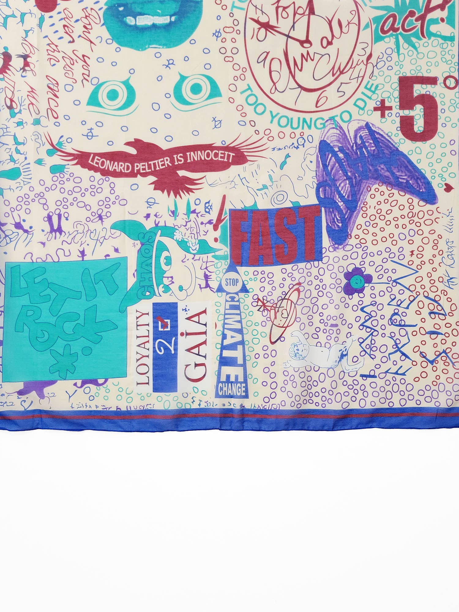 Raj Trading & Imports (USA) Inc. - Wholesale Scarf - Women's - Valeria Square Printed Airy Scarf4