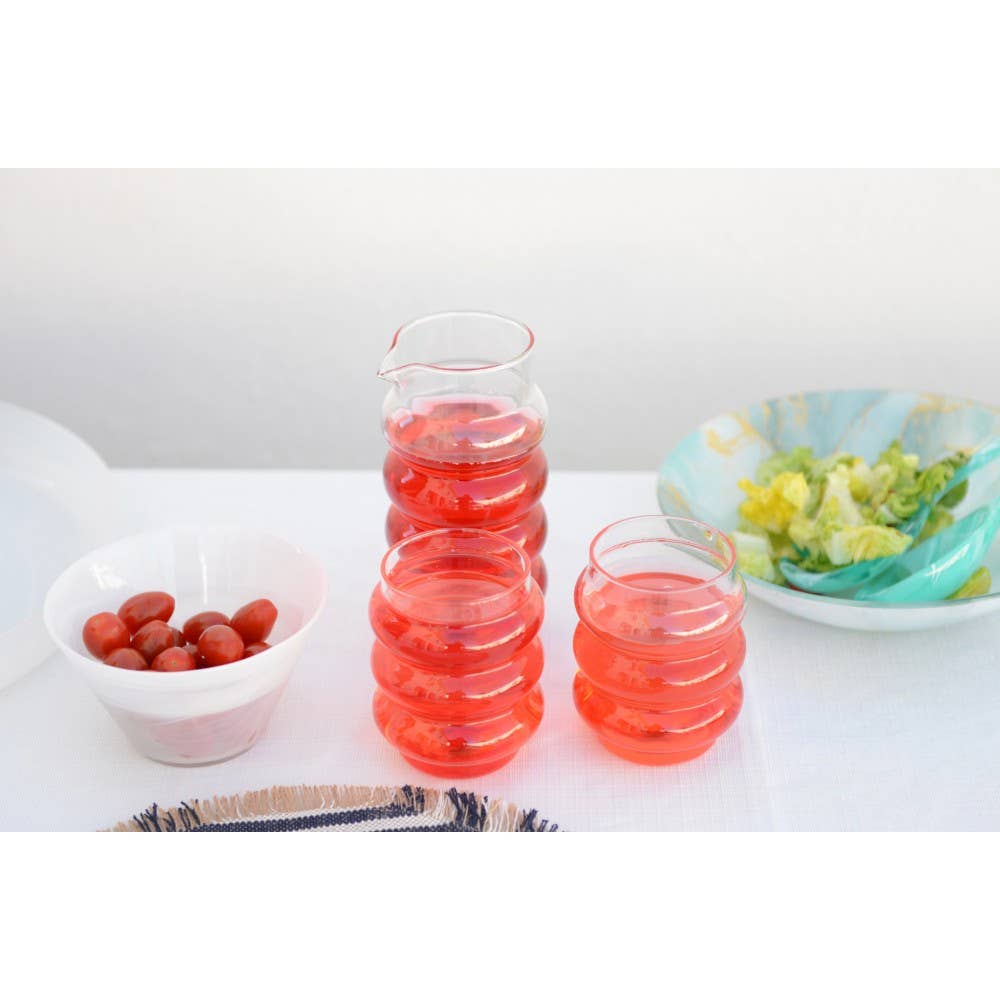 AULICA - Wholesale Drinking Glass/Cup - Bubble water glasses 400ml - set of 22
