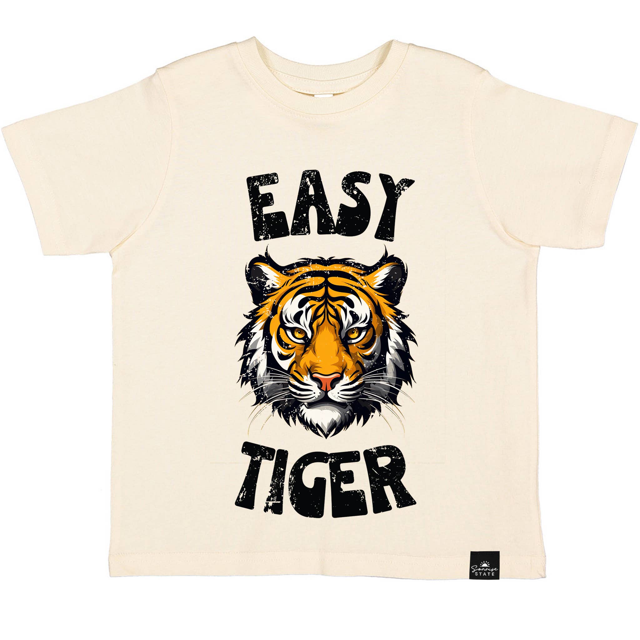 Sonrise State - Wholesale Screen Printed T-Shirt - Kids - Easy Tiger Boy's T-Shirt for Baby boy, Toddlers, and Youth0