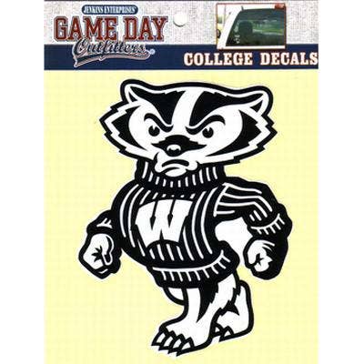 Wisconsin Badgers Stickers Window Decal for wholesale by Jenkins Enterprises
