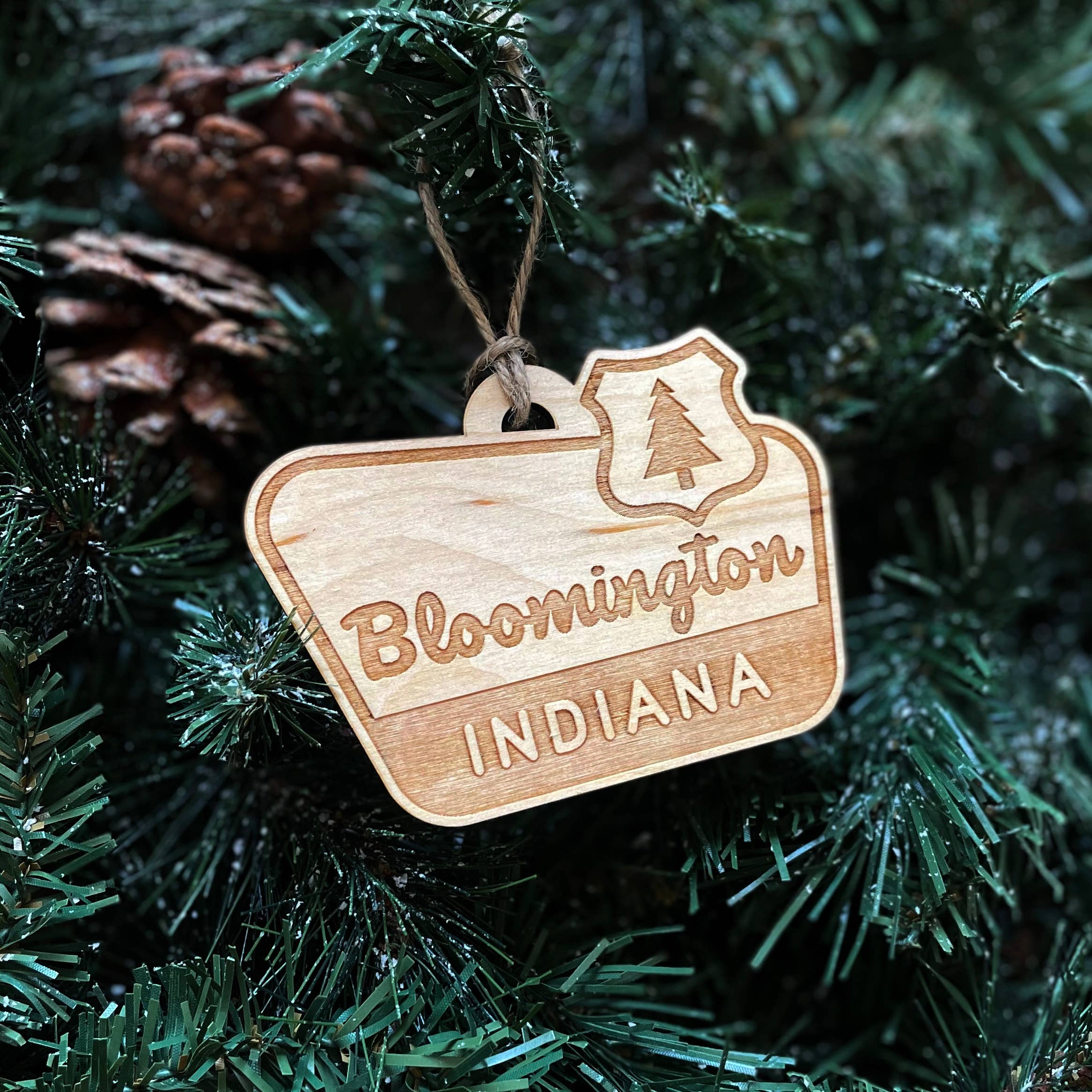 Blue Studio Creative - Wholesale Ornament - Customized Town Sign Ornament. Personalized For Your Town!3