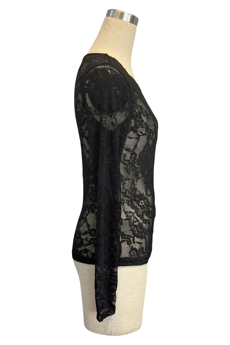 Mccolin – wholesale Blus - Dam – Elegant spetsblus med långa ärmar6