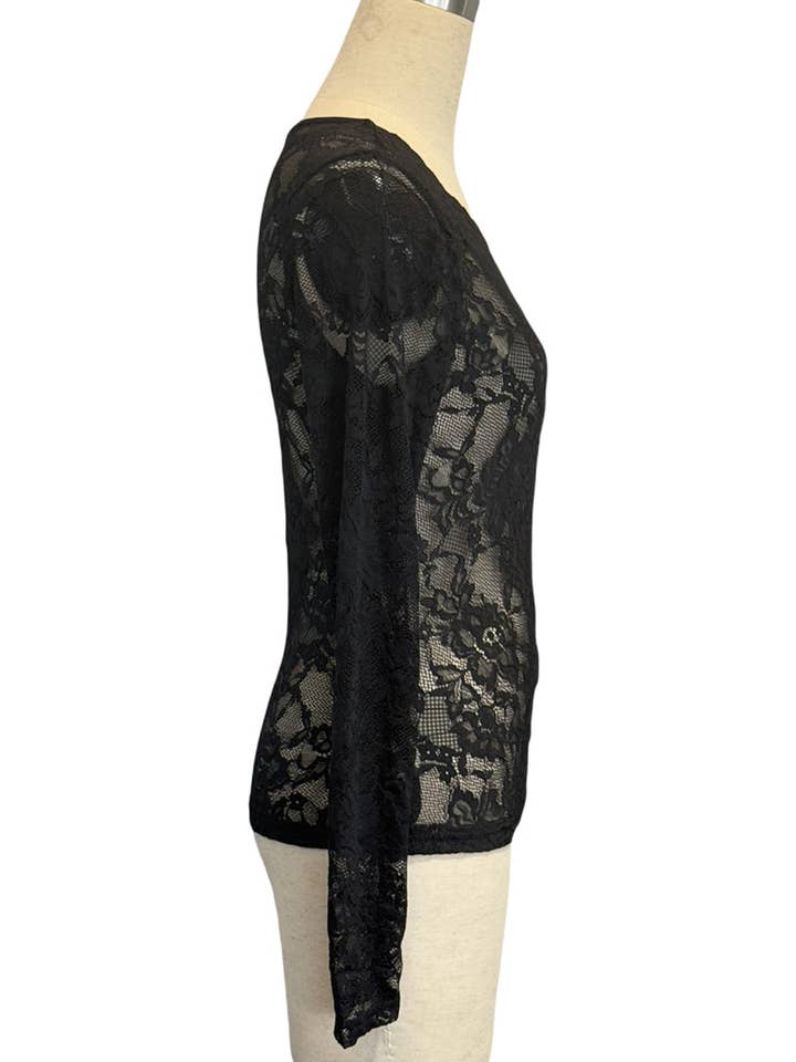 Mccolin - Wholesale Blouse – Women’s - Elegant Lace Long-Sleeve Top6