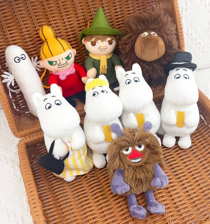 K-Wonderland – wholesale Keychain – Unisex – Moomin & Friends Figure Plush keychains Bag Charms17