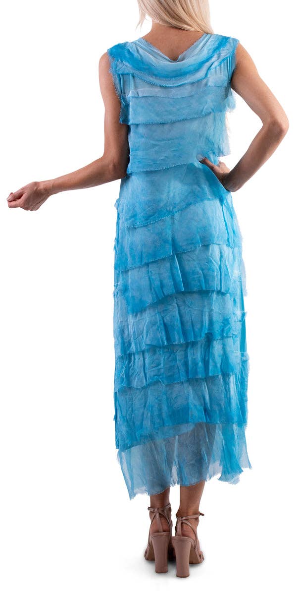 Gigi Moda - Wholesale Dress - Women's - Full Length Ruffle Dress59