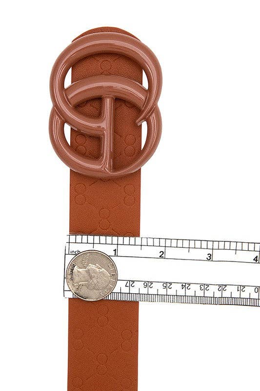 Andrea Bijoux - Wholesale Belt - Women's - Circle Pattern Fashion Belt3