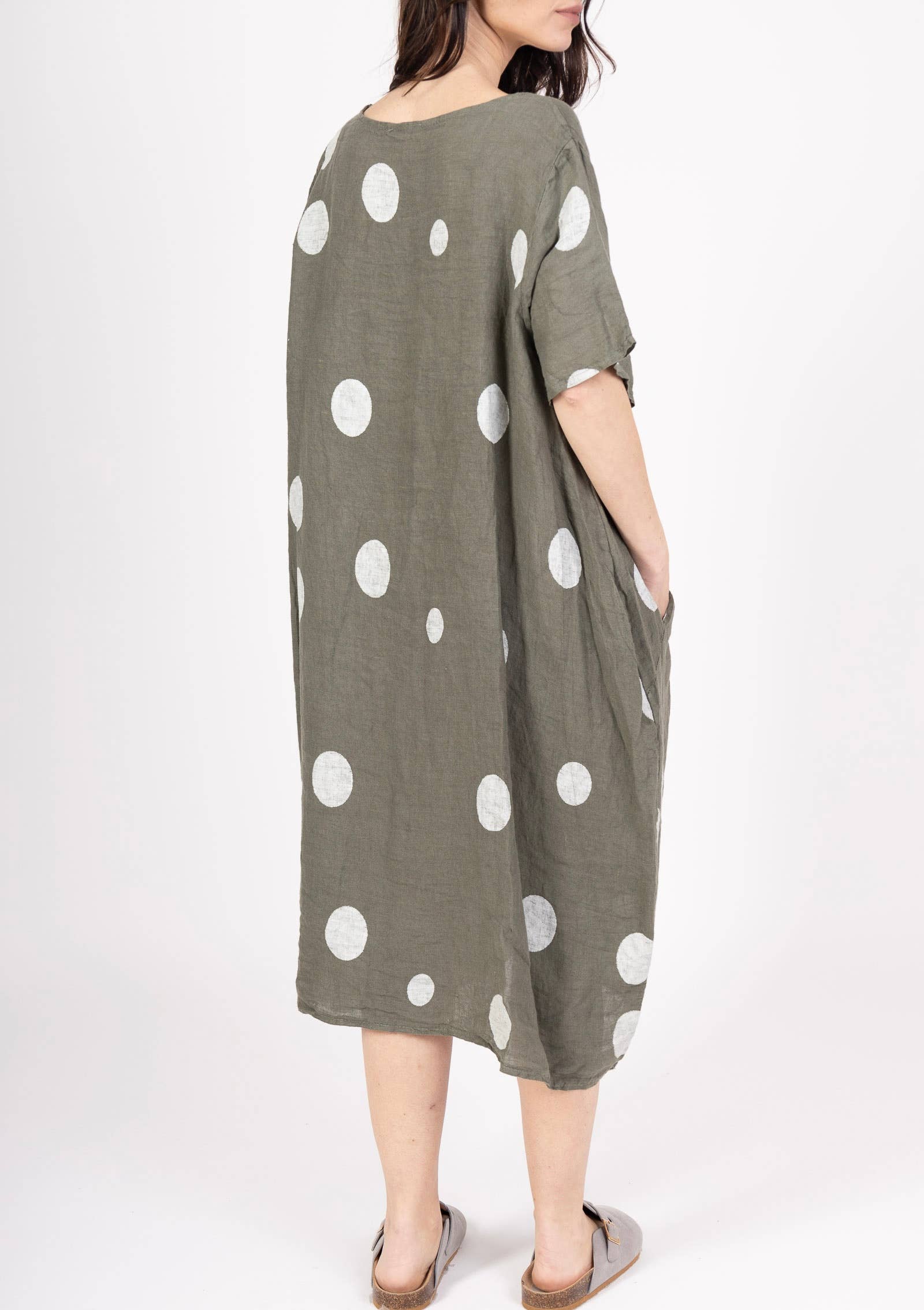 LINEN & COTTON HOUSE - Wholesale Dress - Women's - LINEN DRESS. 17600 SPRING SUMMER CLOTHING43